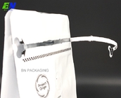 Saco de café de empacotamento inferior liso da válvula do saco de café de Matte Recyclable Mono PE/PE
