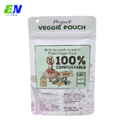 Saco Compostable no saco biodegradável do suporte dos materiais 100% do papel de embalagem para o alimento