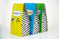 Saco personalizado do empacotamento flexível de saco de café do gotejamento do projeto com zíper de Nomarl