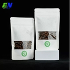 Café reusável biodegradável Bean Packaging dos malotes do alimento do PLA com válvula