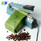 reforço lateral Matte Plastic With Degassing Valve de 250g Tin Tie Coffee Bag
