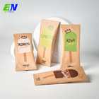 Biodegradável cure o empacotamento do envoltório da barra de energia do petisco do chocolate do saco do empacotamento de alimento do selo