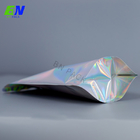 Sacolas transparentes de Mylar com logotipo personalizado/folha holográfica de alumínio resseláveis