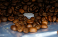 Saco de café personalizado da válvula do malote do suporte com o zíper lateral para o empacotamento de alimento dos feijões de Caoffee