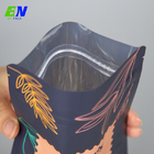 Bolsa de suporte de design personalizado de alta barreira com zíper para embalagem de chá de folhas