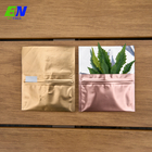 o cheiro gomoso do cannabis 3.5g impermeabiliza o saco da erva daninha de Mylar com Flip Cover